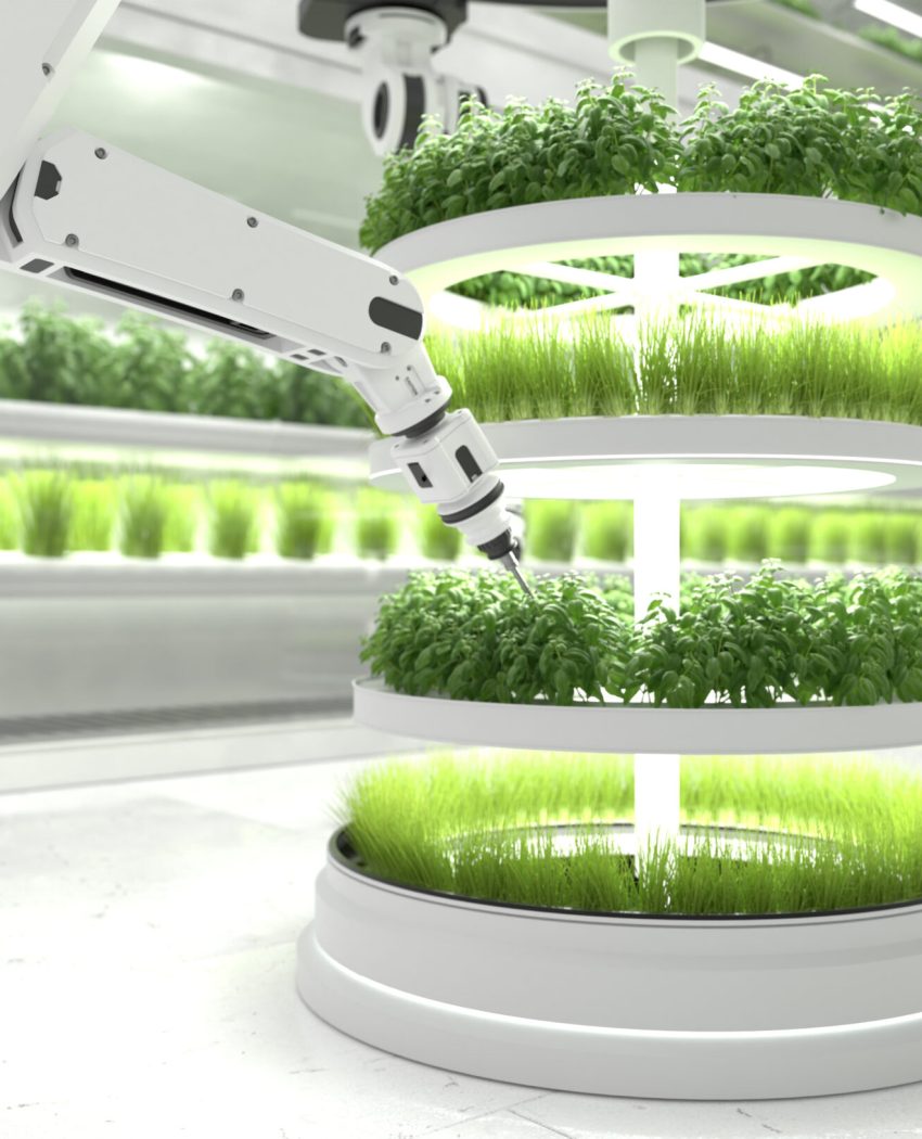 smart-robotic-farmers-concept-robot-farmers-agriculture-technology-farm-automation